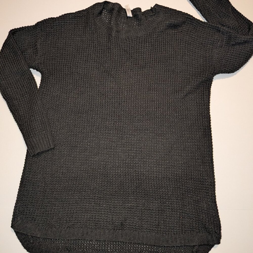 Dark Green Waffle Top